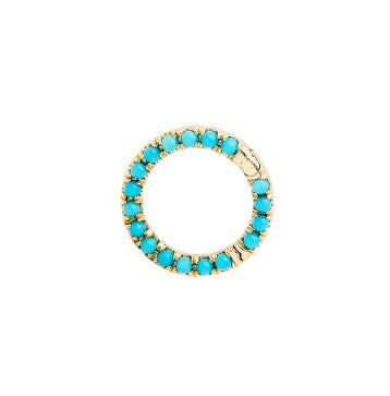 Turquoise Circular Charm Enhancer