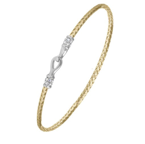 Mesh Bangle With Hook Bracelet