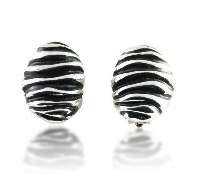 Wave Clip Earrings