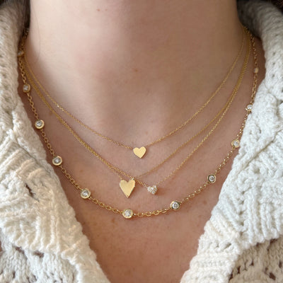 Gold Heart Necklace