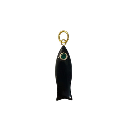 Gemstone Fish Charms