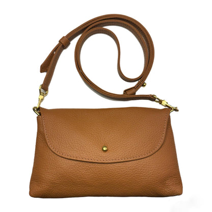 Maple Pebble Grain Kaanapali Crossbody Bag