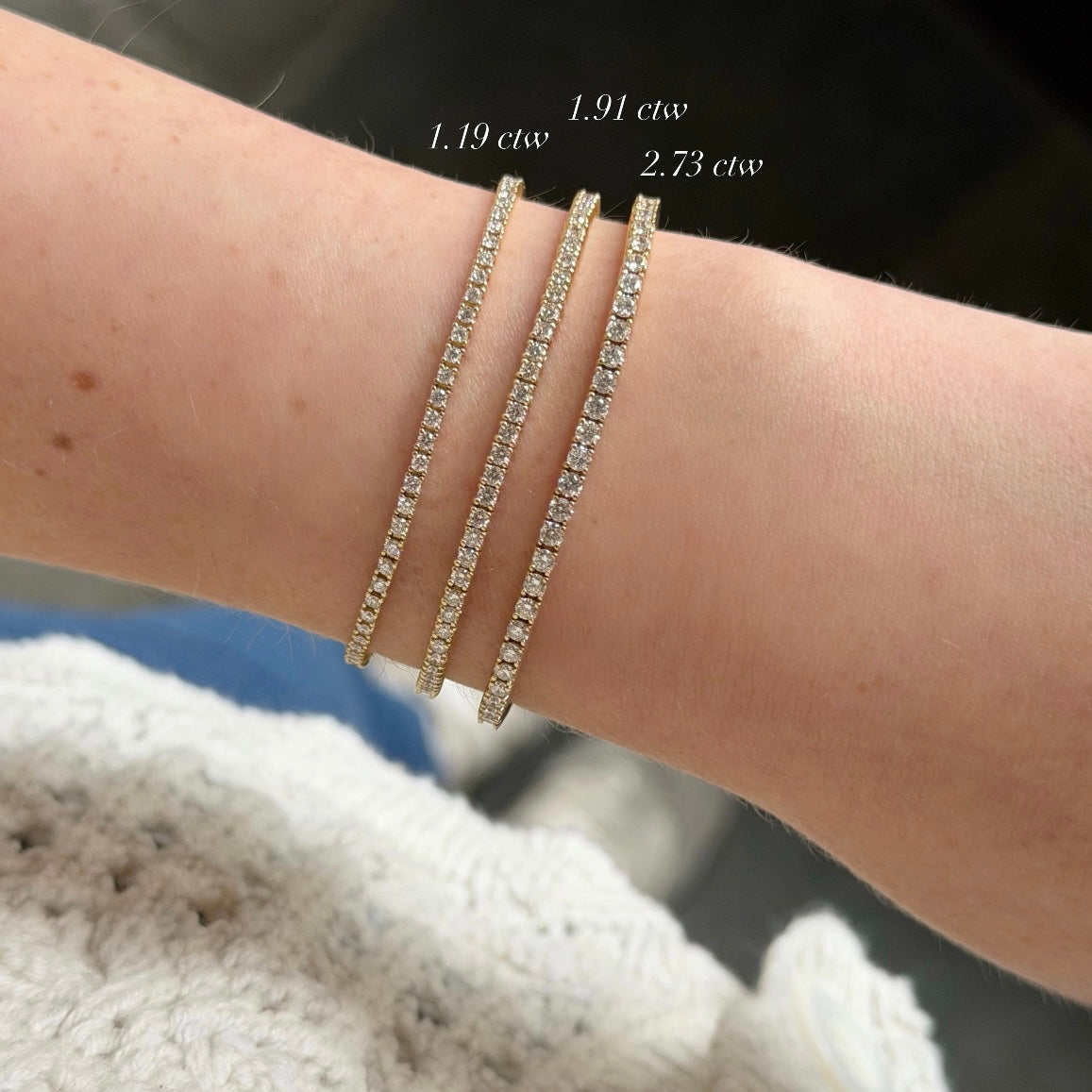 2.73 ctw Diamond Tennis Bracelet