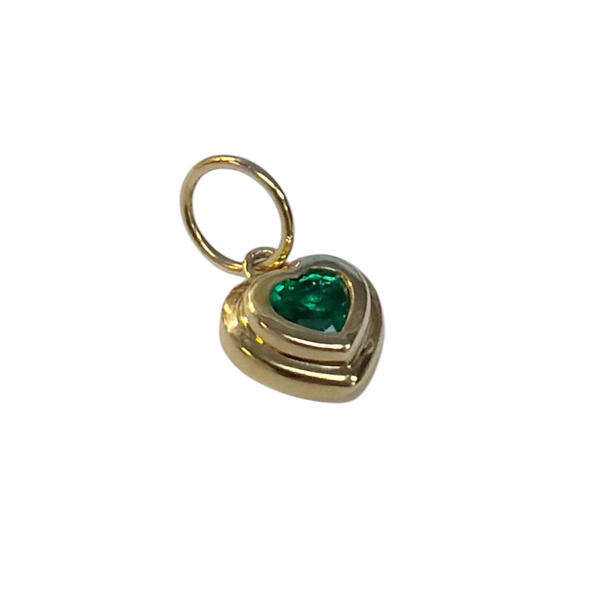 Emerald Heart Pendant