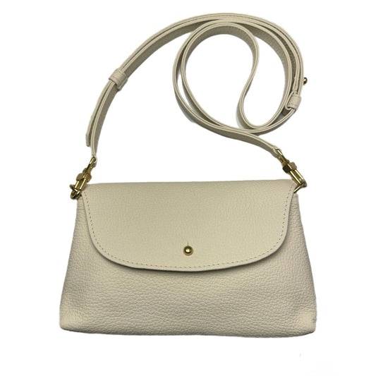 Milk Pebble Grain Kaanapali Crossbody Bag