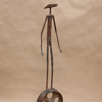 Man on a Wheel