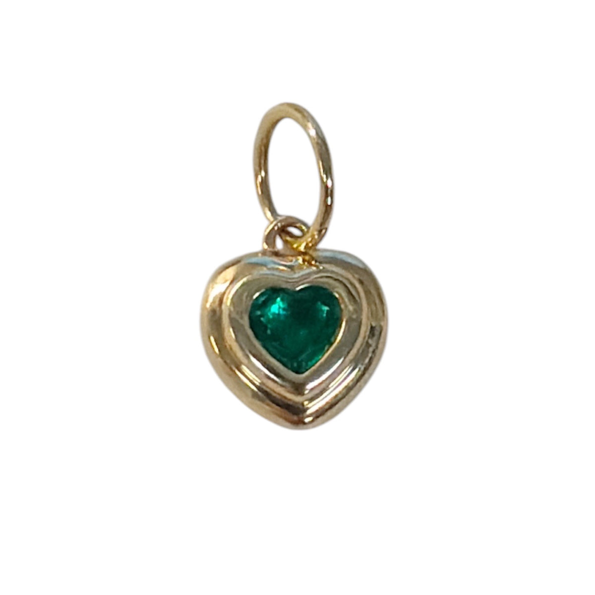 Emerald Heart Pendant