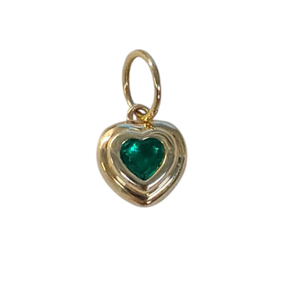 Emerald Heart Pendant
