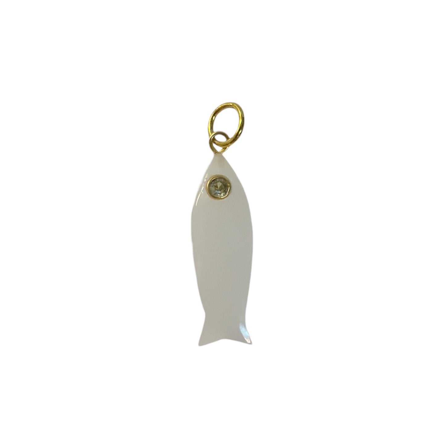 Gemstone Fish Charms