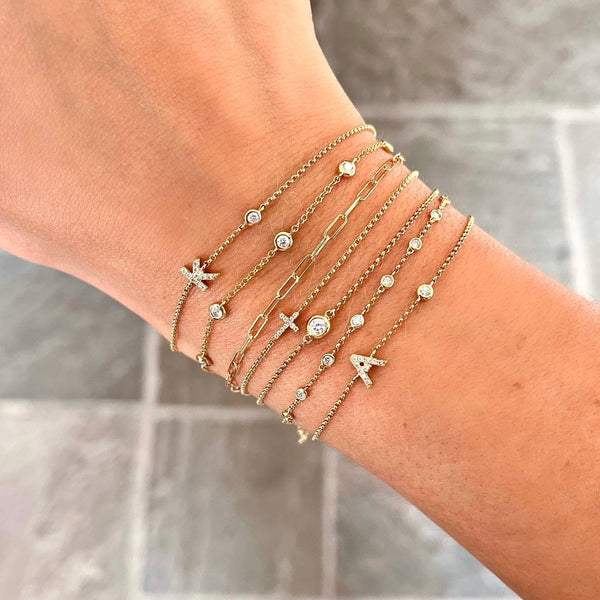 Diamond By the Yard Bracelet