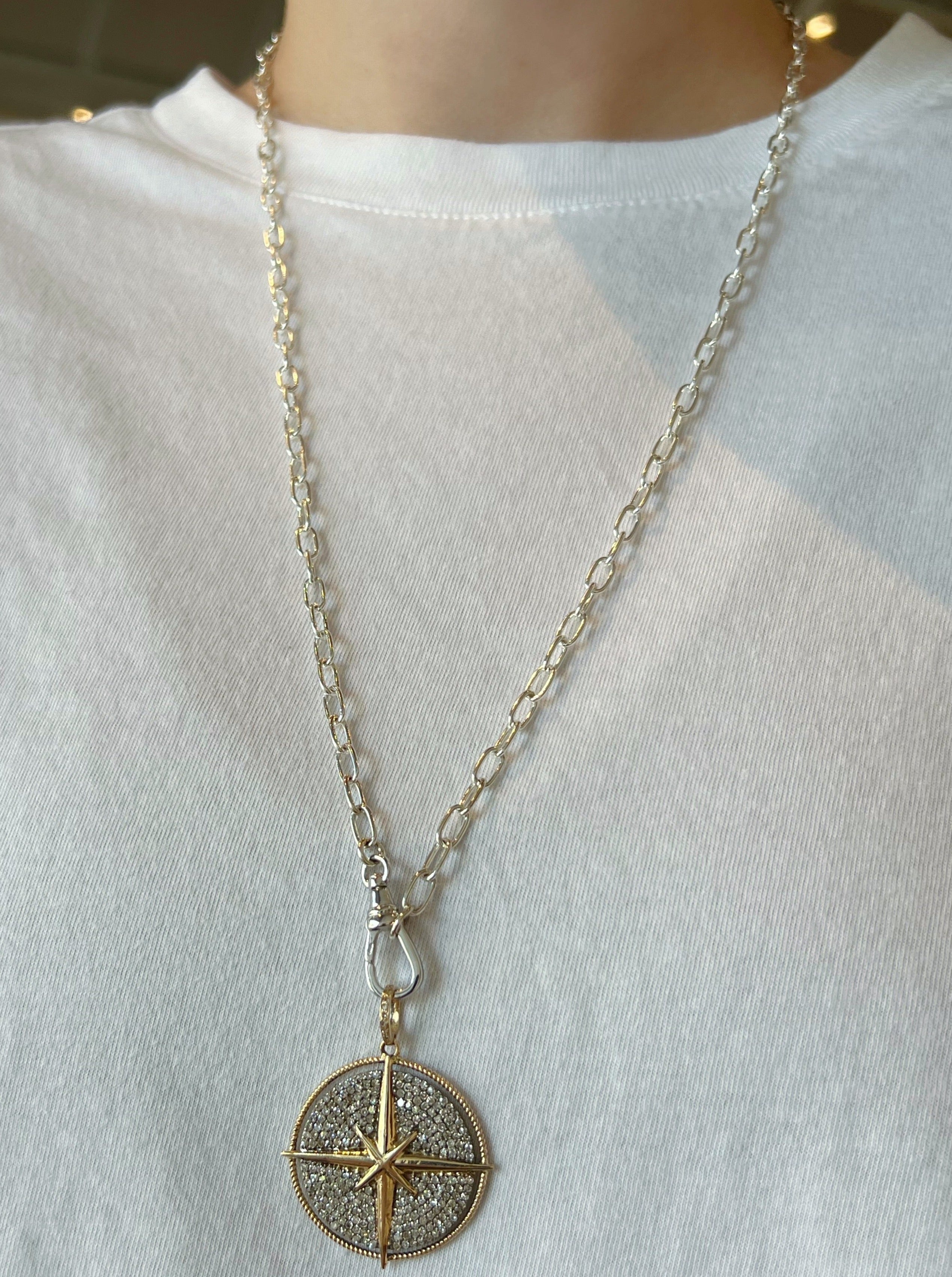 Silver watch chain necklace new arrivals