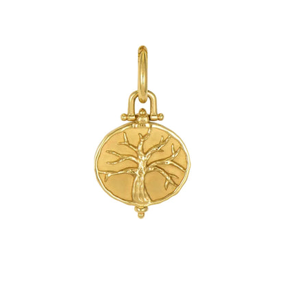 Engraved Tree of Life Pendant
