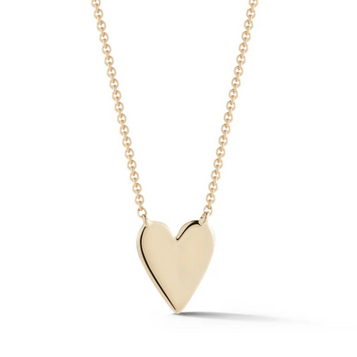 Mini Gold Heart Necklace