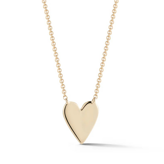 Mini Gold Heart Necklace