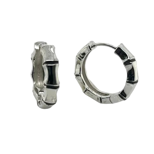 Large Bamboo Snap Hoops