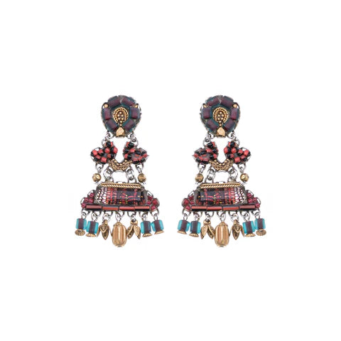Noble Wine Earrings