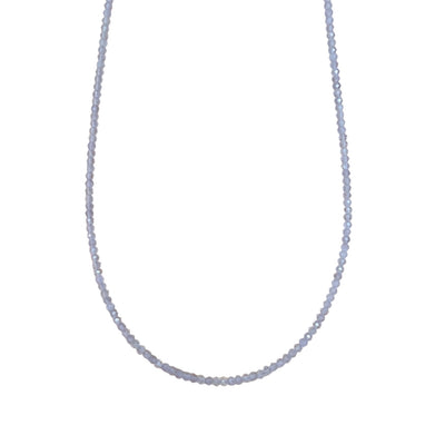 Lavender Quartz Beaded Necklace
