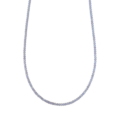 Lavender Quartz Beaded Necklace