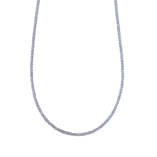 Lavender Quartz Beaded Necklace