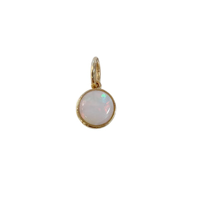 Round Opal Pendant