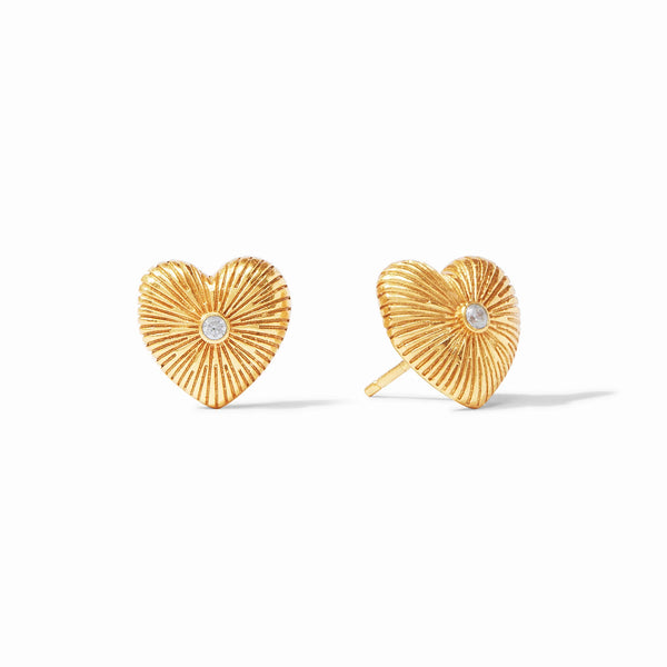 Esme Heart Stud Earring