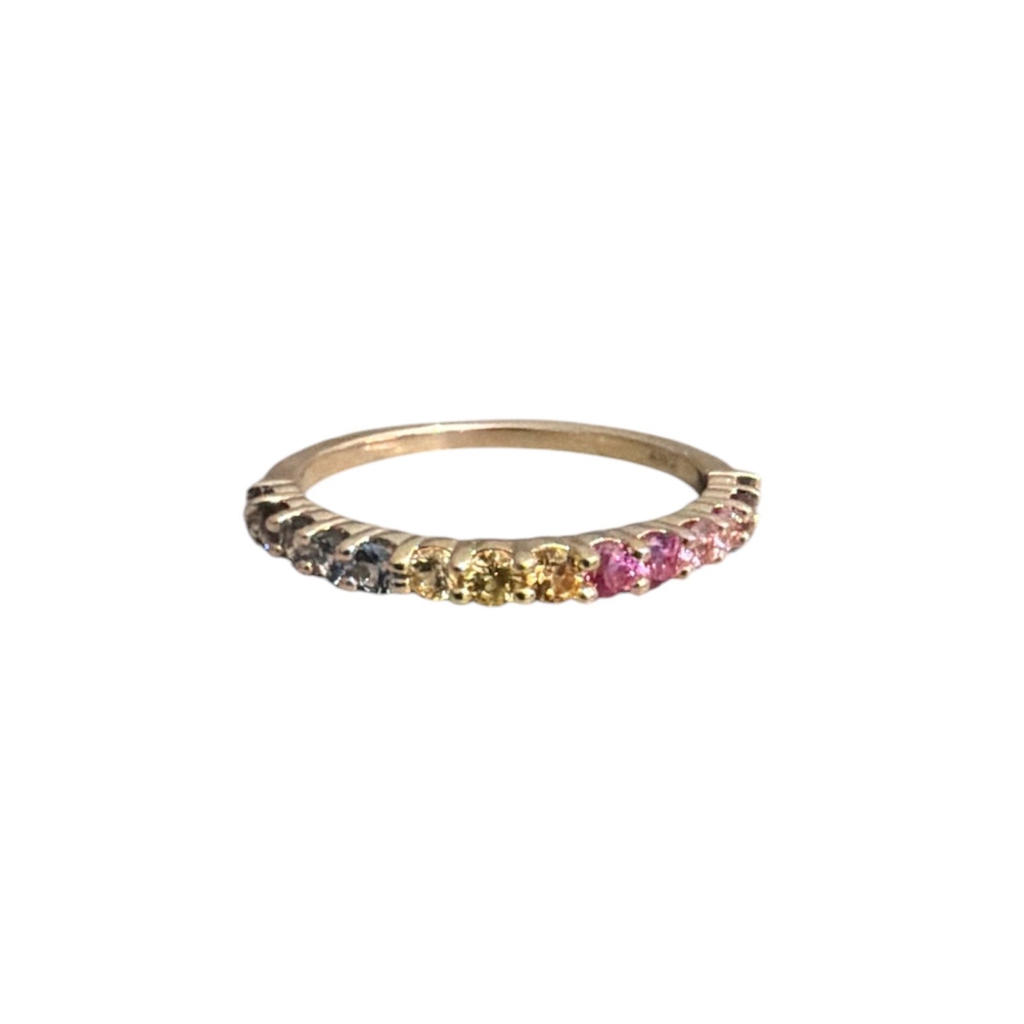 Rainbow Sapphires Ring