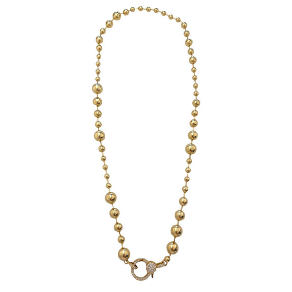 Station Bead Necklace