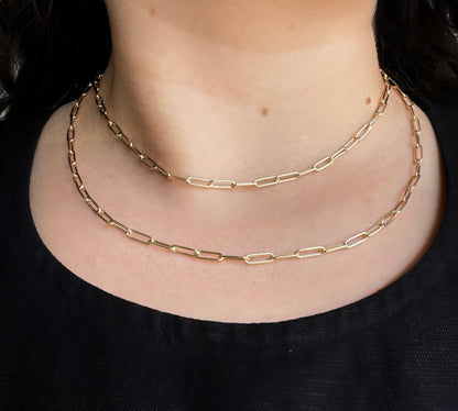 Paperclip Chain Necklace