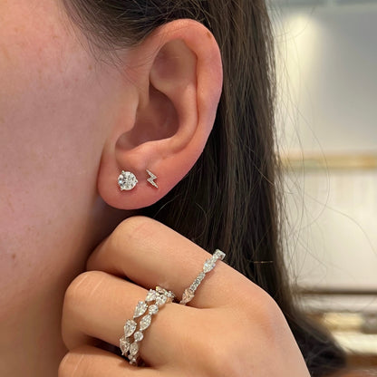 1.25 tcw Lab Diamond Studs