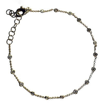 0.26 CTW Diamond by the Yard Bracelet