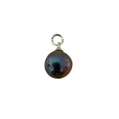 Peacock Pearl Silver Pendant