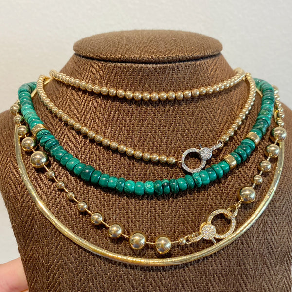 Station Bead Necklace