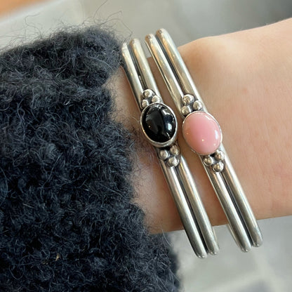 Onyx Solitaire Cuff