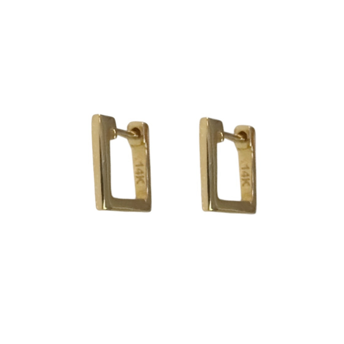 Gold Square Huggies