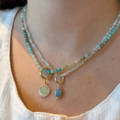 Diamond Halo Pendant