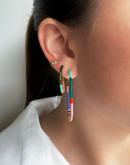 Small Rangi Hoop Earrings