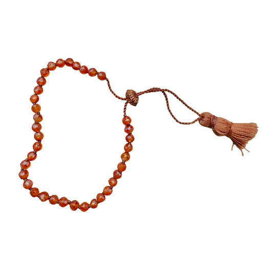 Carnelian Beaded Bracelet