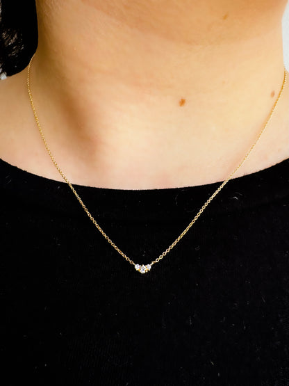 Diamond Trio Necklace