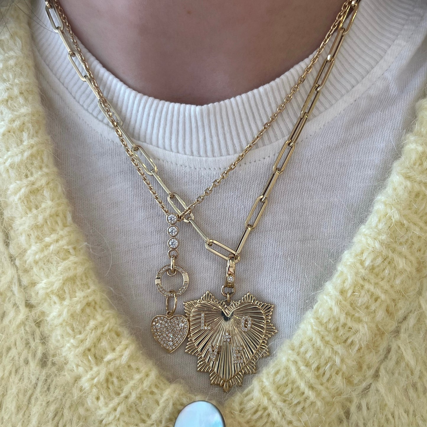 Heart "LOVE" Pendant