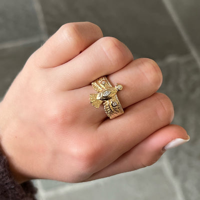 Thunderbird Diamond Ring
