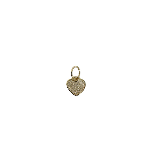 Mini Diamond Heart Pendant