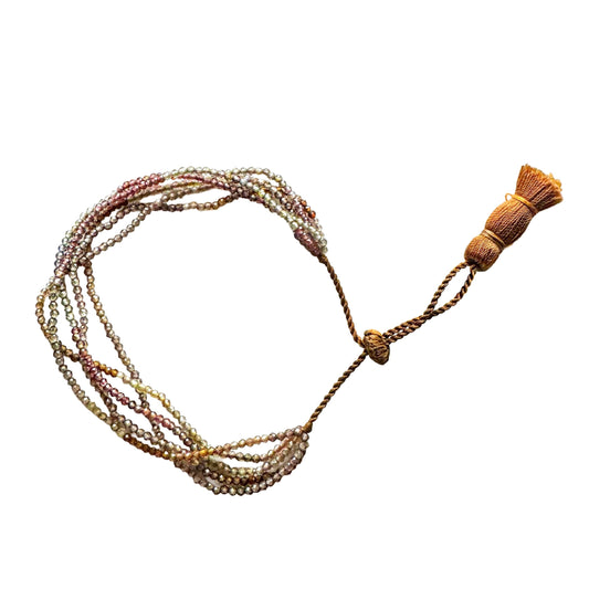 2mm Mixed Sapphire Bead Bracelet