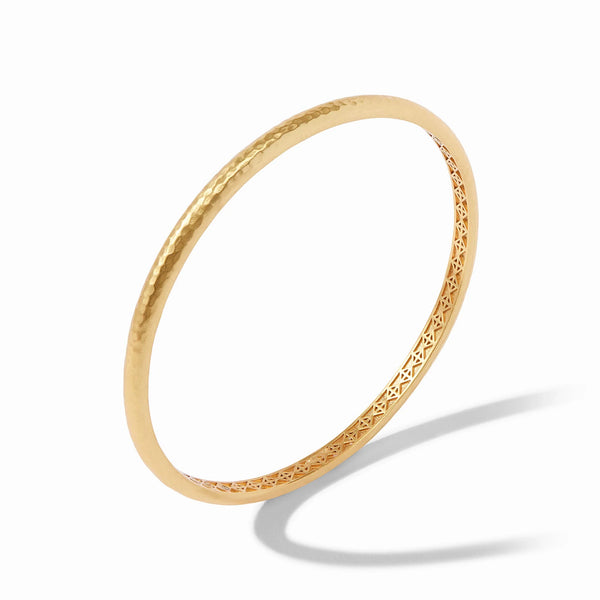 Havana Thin Gold Bangle