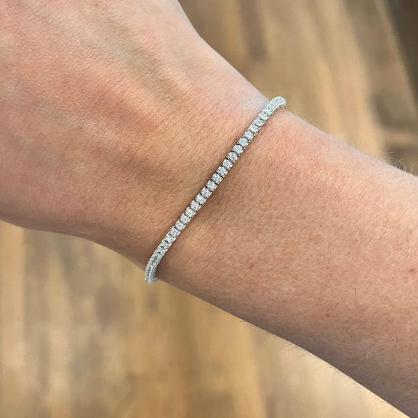 White Gold Diamond Tennis Bracelet