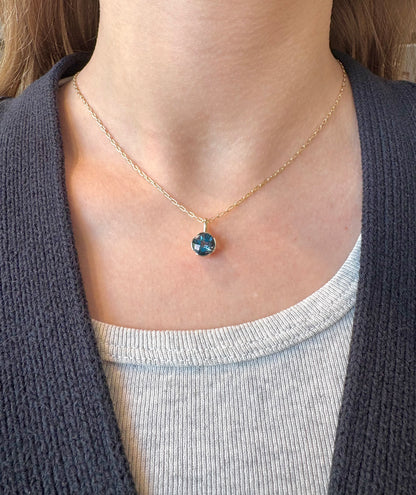 London Blue Topaz Pendant