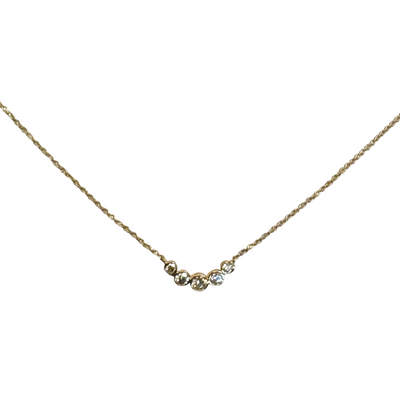 Lab Grown Diamond Curve Necklace