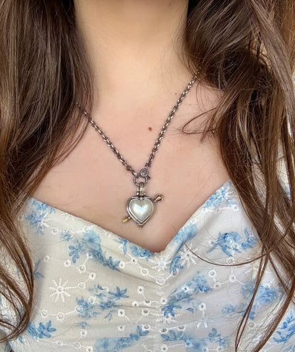 Pearl and Ruby Pendant