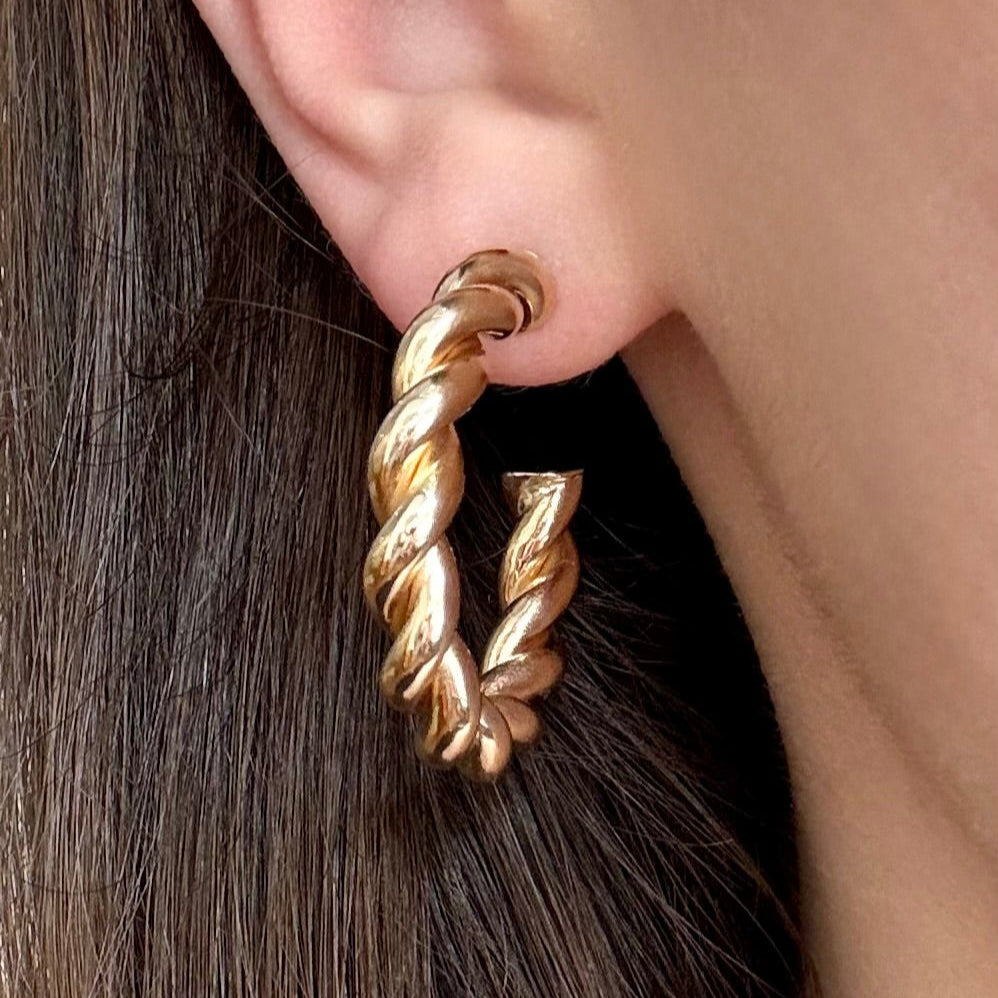 Large Woven Rope Hoops