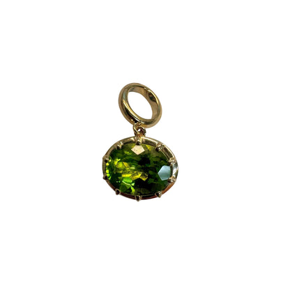 Bubble Peridot Pendant