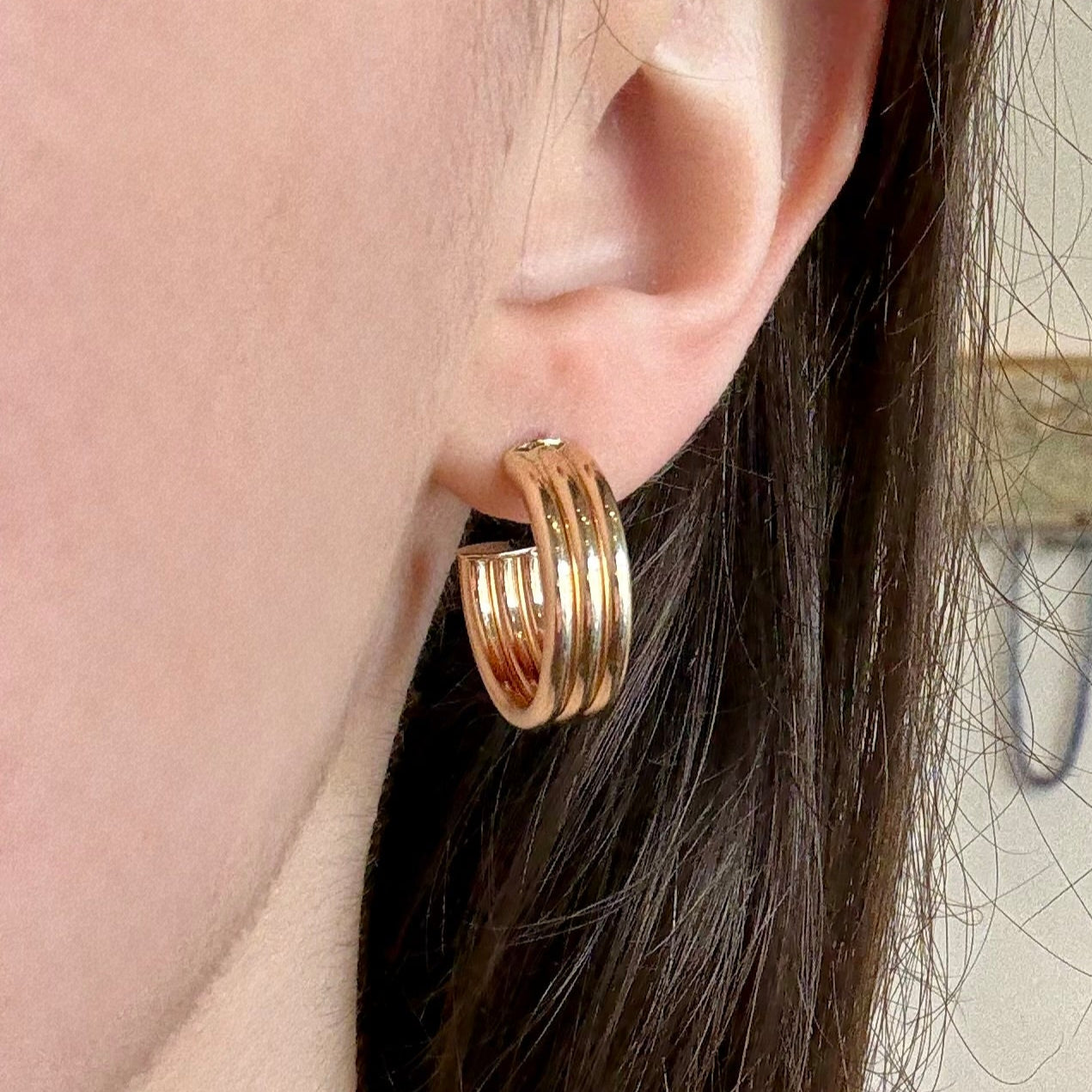 Triple Stack Hoops
